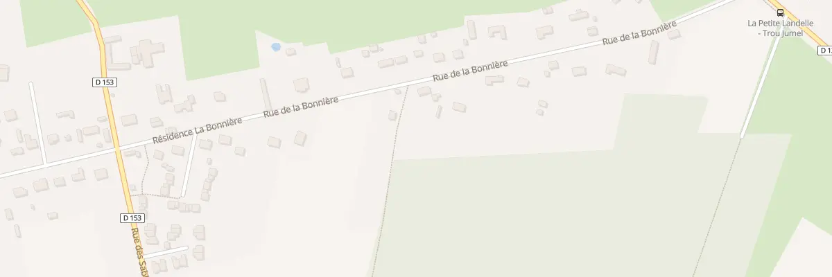 Plan du 6 Rue de la Bonnière à Lalandelle