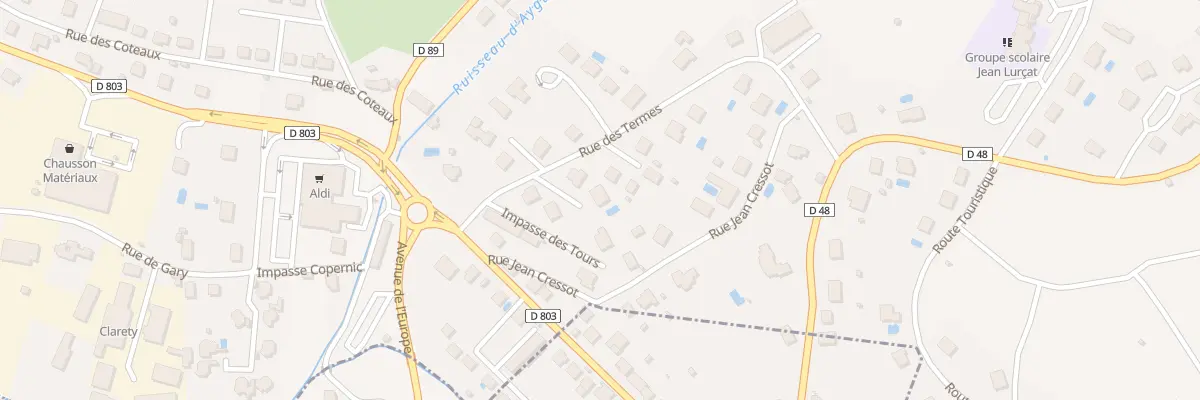 Plan du 327 Rue des Termes à Saint-Laurent-les-Tours