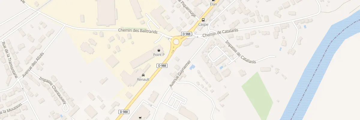 Plan du 4 Av Guynemer à Gaillac