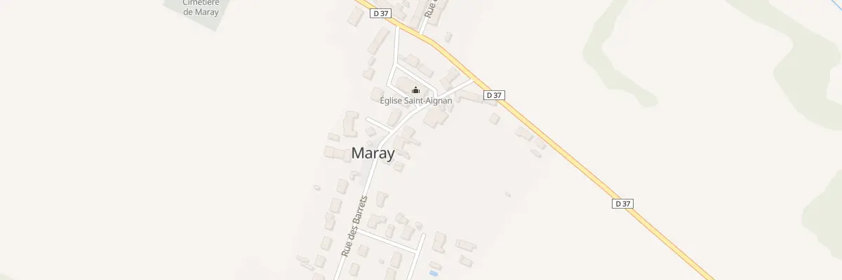 Plan du 18 Rue des Barrets à Maray