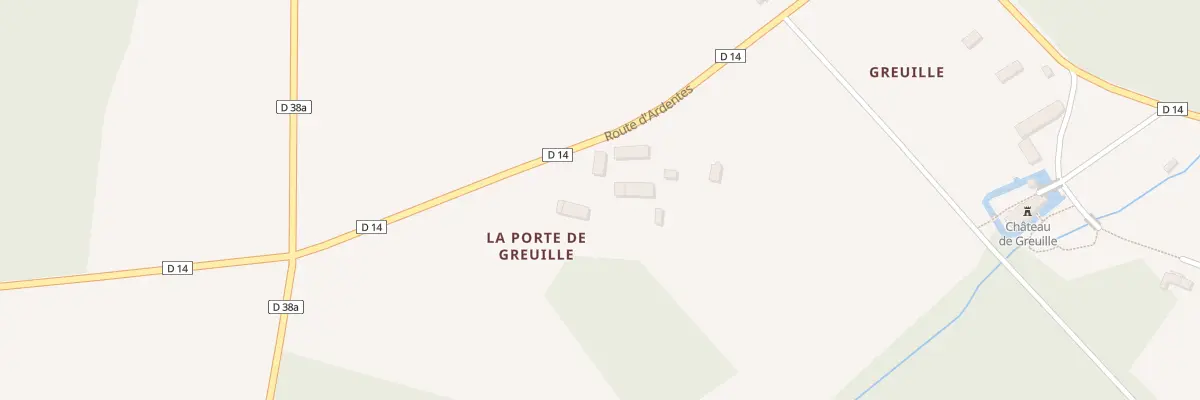Plan du 5122 La Porte de Greuille à Sassierges-Saint-Germain