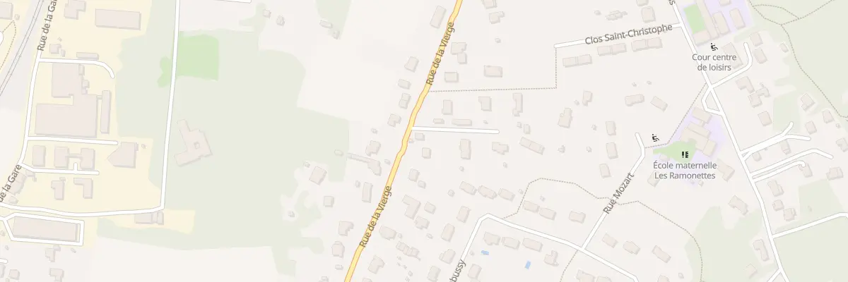 Plan du 23 Rue de la Vierge à Villiers-Saint-Frédéric