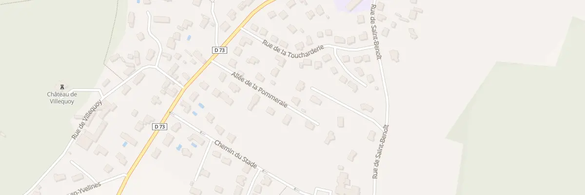 Plan du 8 Rue St Benoit à Auffargis