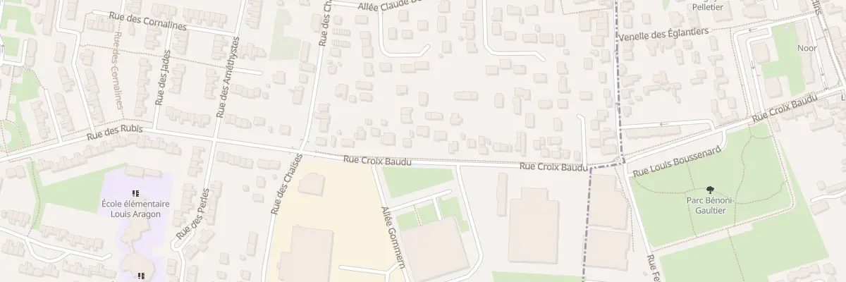 Plan du 78 Rue Croix Baudu à Saint-Jean-de-la-Ruelle