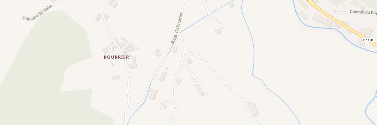 Plan du 5246 Le Bos à Saint-Chamant