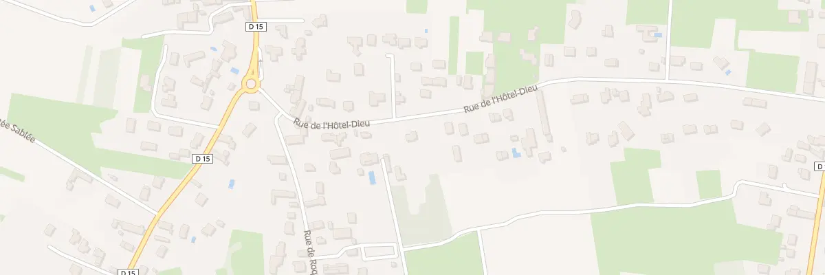 Plan du 1815 Rue de l’Hôtel Dieu à Olivet