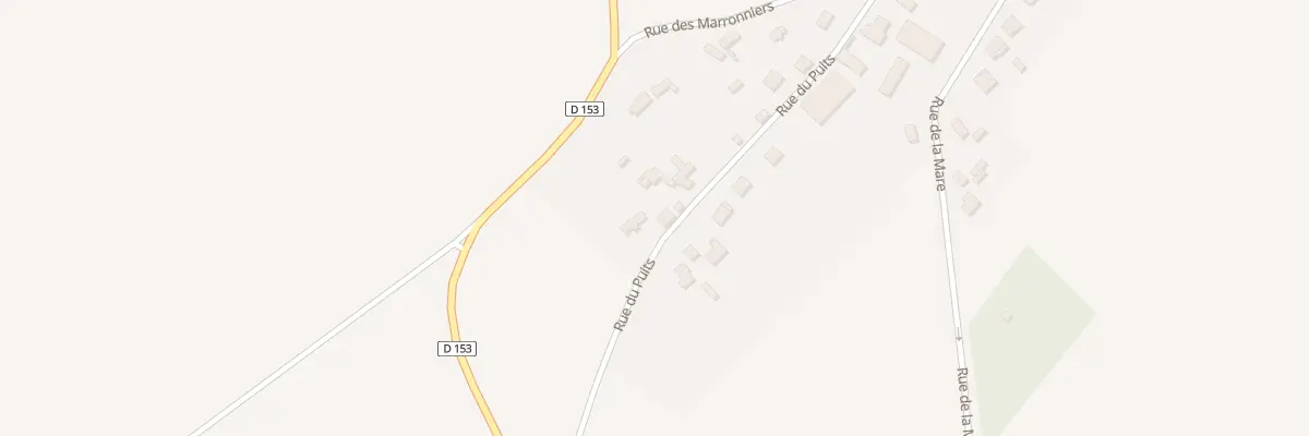 Plan du 9001F Rue du Puits à Boutencourt