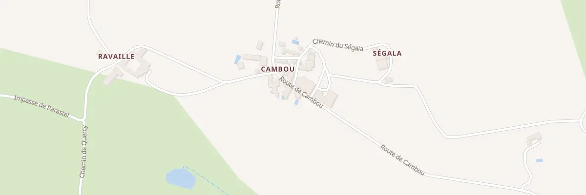 Plan du 5151 Cambou à Verfeil