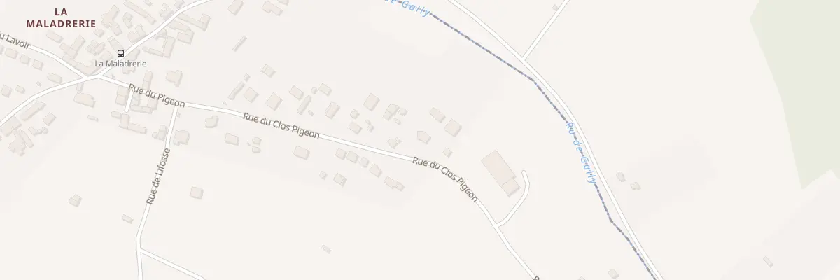 Plan du 25B Rue du Clos Pigeon à Beynes