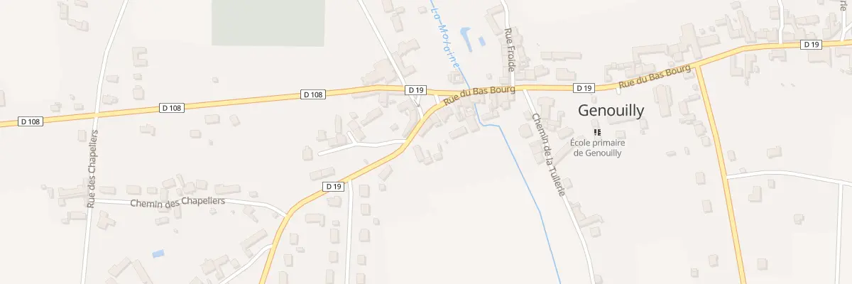 Plan du 69 Rue du Bas Bourg à Genouilly