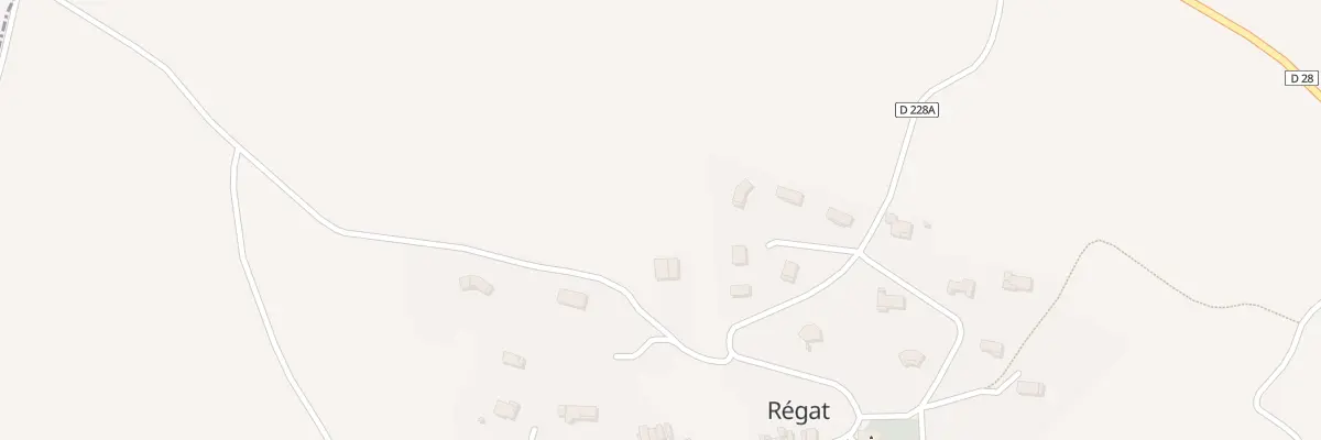 Plan du 5007 Crouzet à Régat