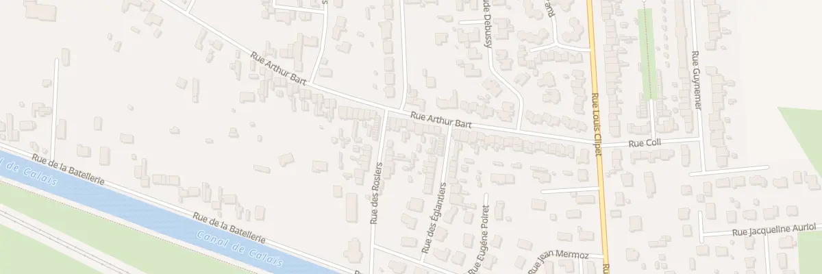 Plan du 216 Rue Arthur Bart à Coulogne
