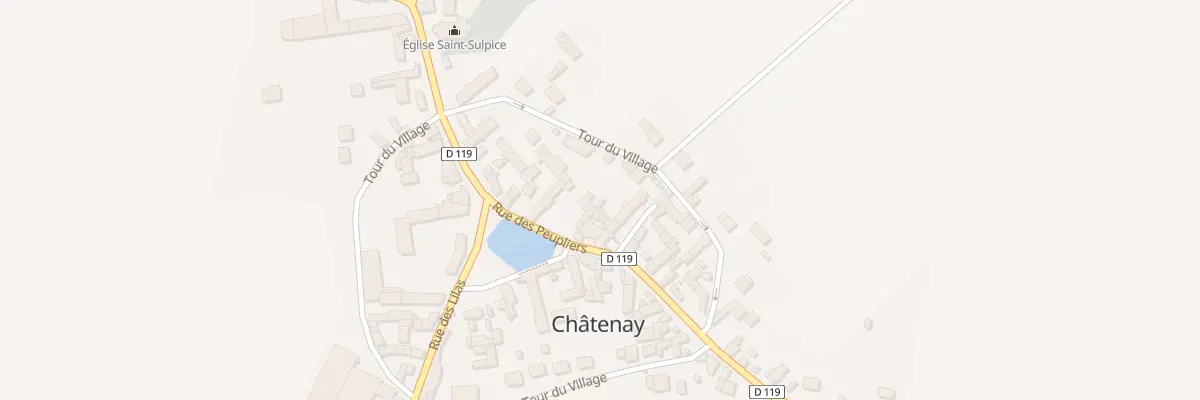 Plan du 9 Rue des Peupliers à Châtenay