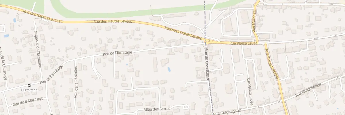 Plan du 9 Rue de l’Ermitage à Saint-Pryvé-Saint-Mesmin