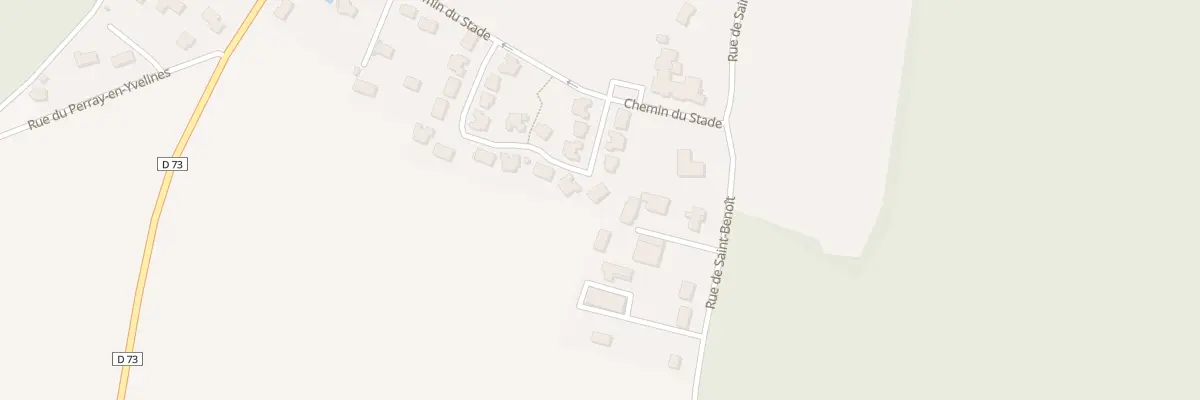 Plan du 21 Rue du Clos Martin à Auffargis