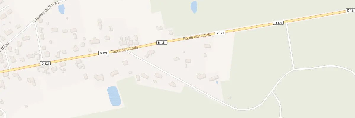 Plan du 3 Imp du Marais à Marcilly-en-Gault