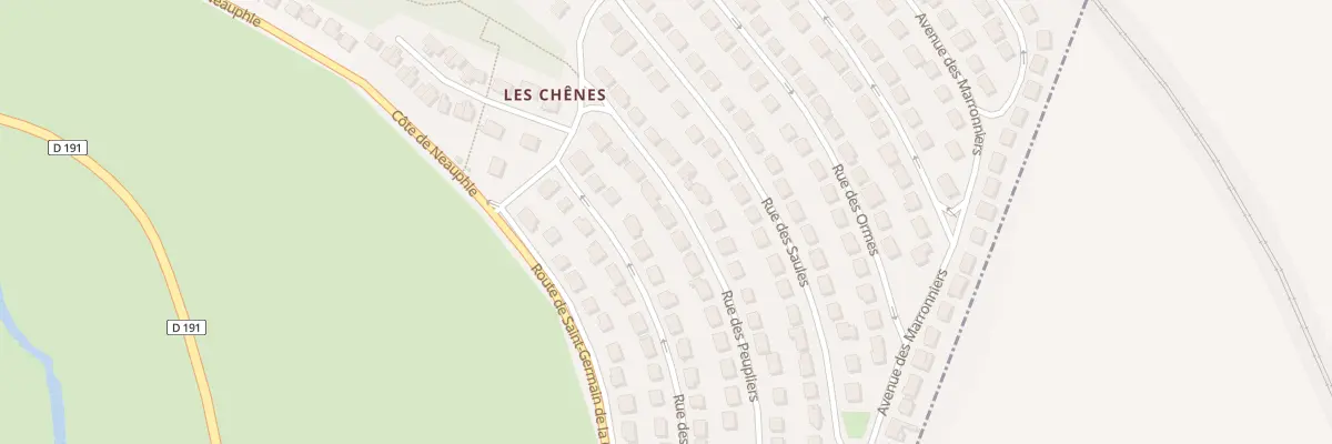Plan du 10 Rue des Peupliers à Beynes