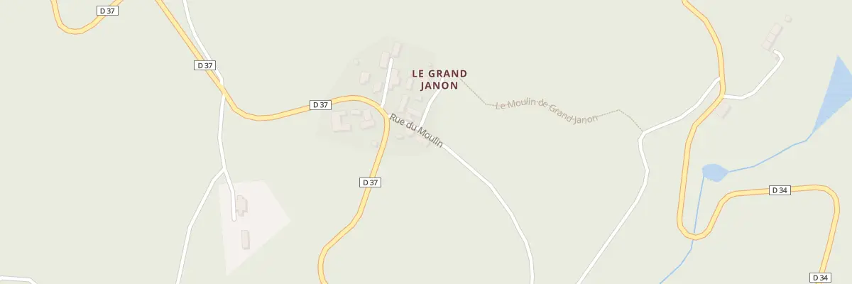 Plan du 12 Rue du Moulin - Grand Janon à Saint-Pierre-Bellevue