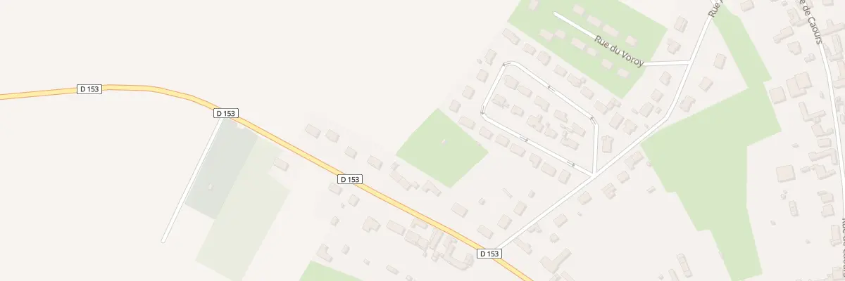 Plan du 318 Rue de la Grosse Borne à Vauchelles-les-Quesnoy
