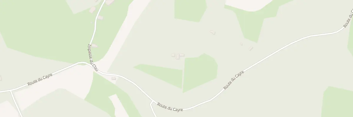Plan du 5084F Le Clau à Gréalou