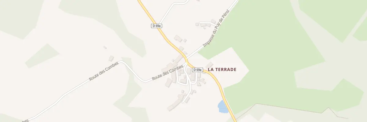 Plan du 5046 La Terrade à Rempnat