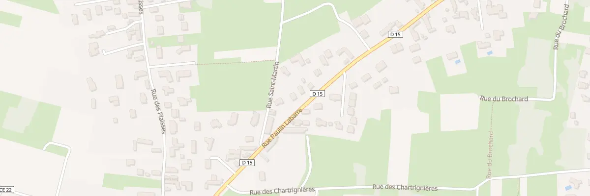 Plan du 1686 Rue Paulin Labarre à Olivet