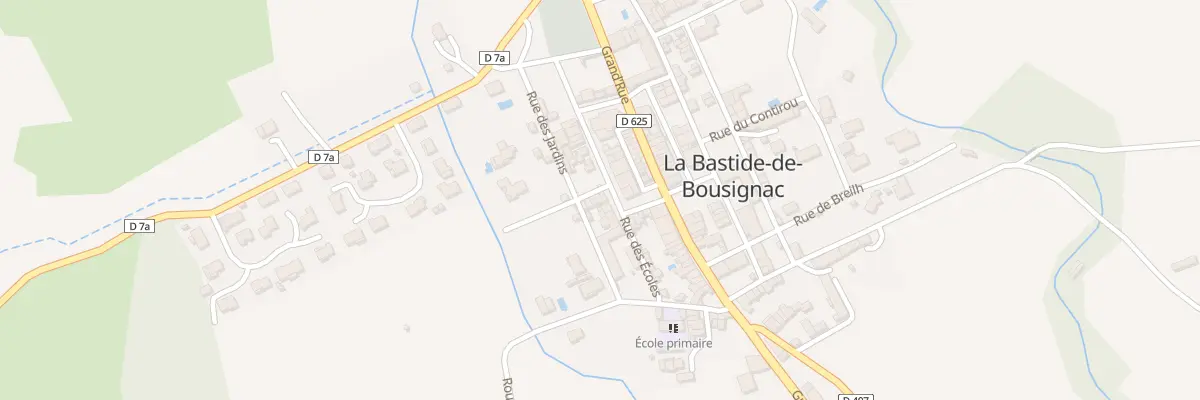 Plan du 101 Le Village à La Bastide-de-Bousignac