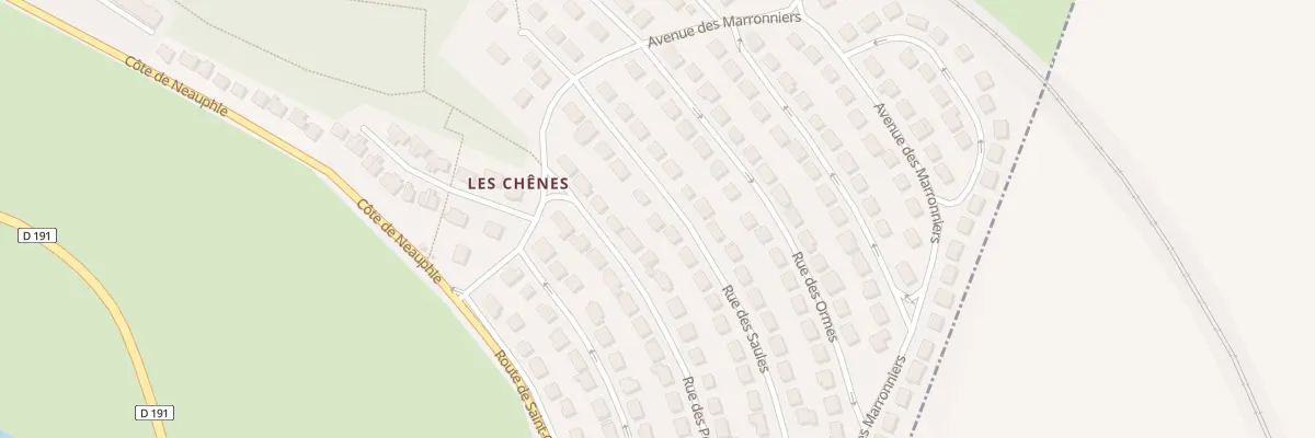 Plan du 12 Rue des Saules à Beynes
