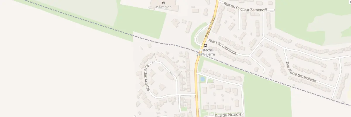 Plan du 10 Rue des Acacias à Coulogne