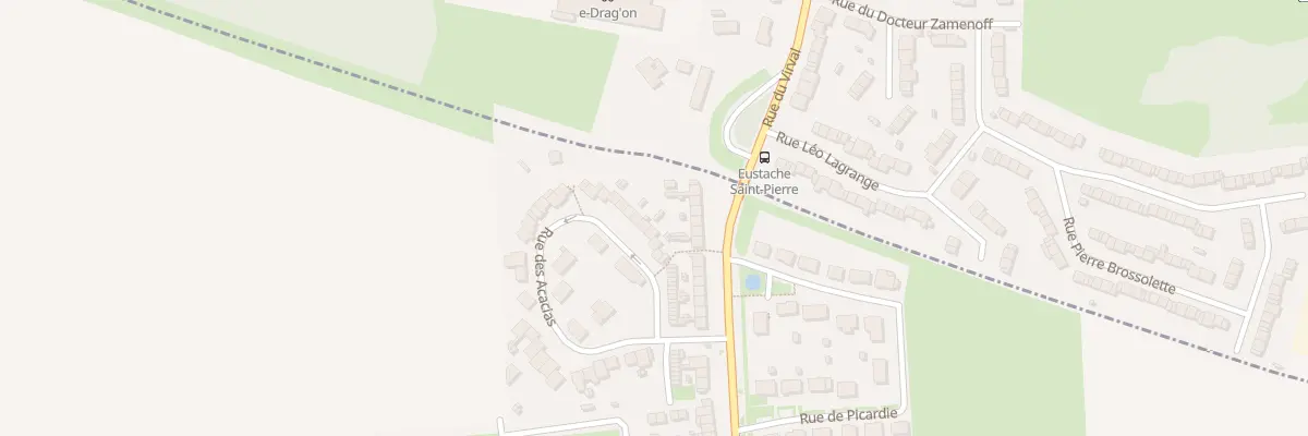 Plan du 8 Rue des Acacias à Coulogne