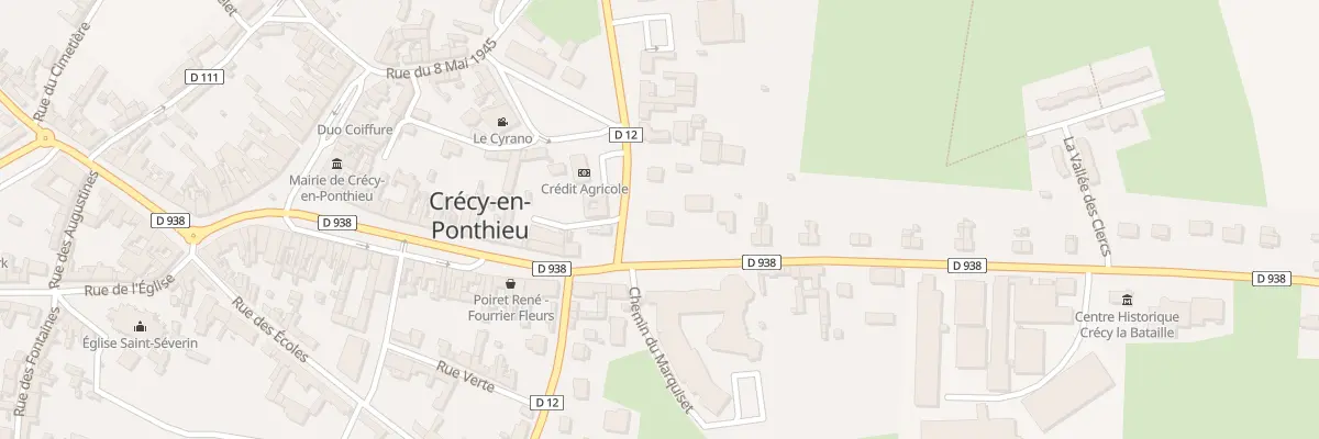Plan du 32 Rue du Général de Gaulle à Crécy-en-Ponthieu