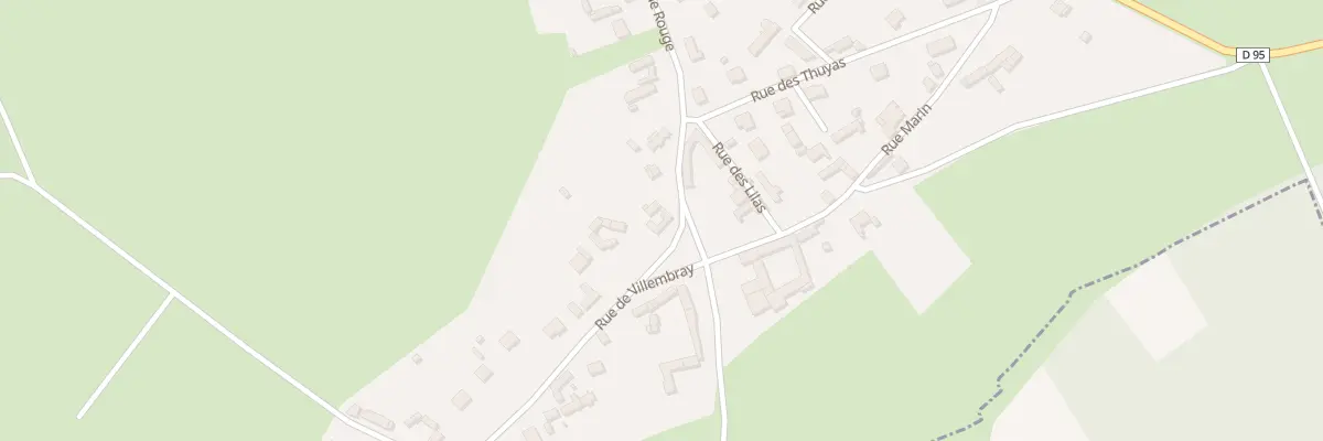 Plan du 3 Rue de Villembray à Hanvoile