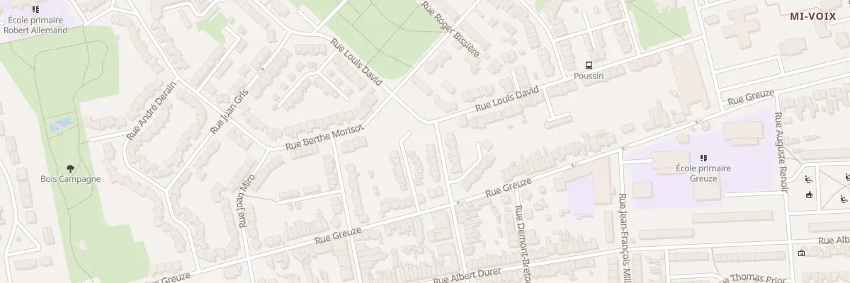 Plan du 327 Rue Vincent à Calais