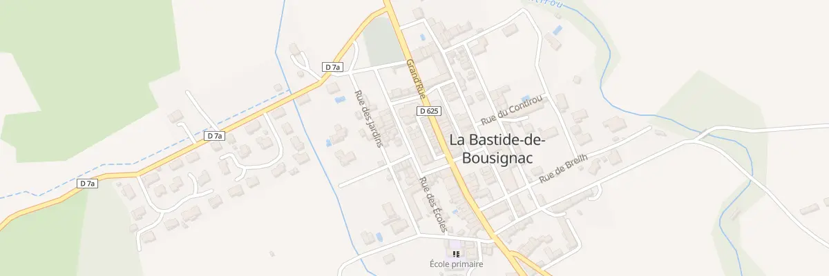 Plan du 5 Rue de l’Eglise à La Bastide-de-Bousignac