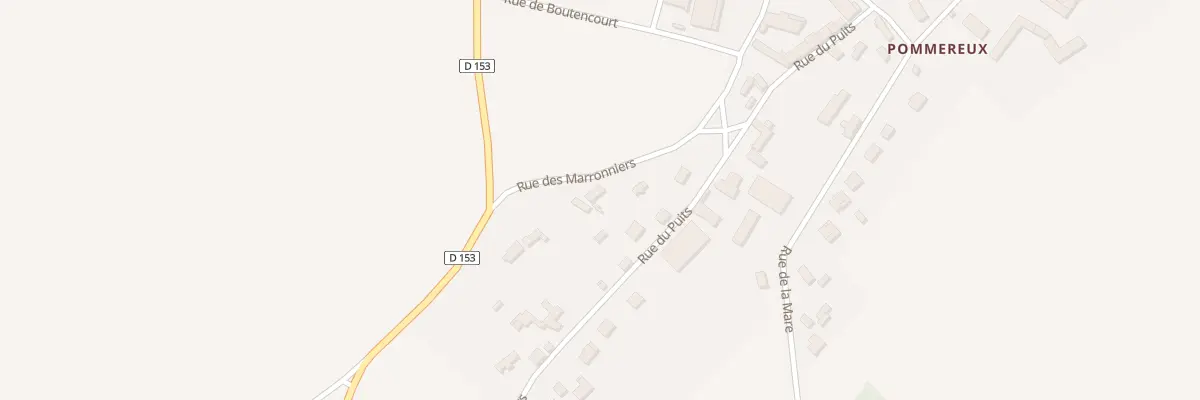 Plan du 3 Rue des Marronniers à Boutencourt