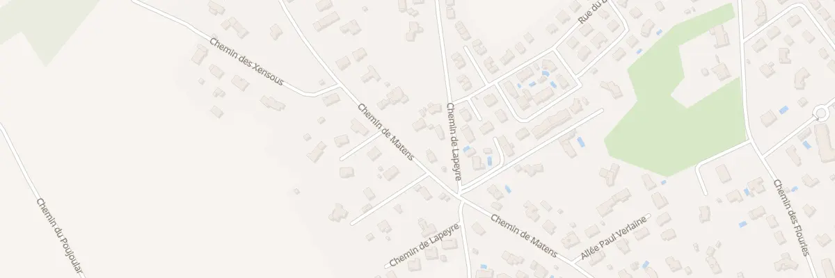 Plan du 46 Che de Matens à Gaillac