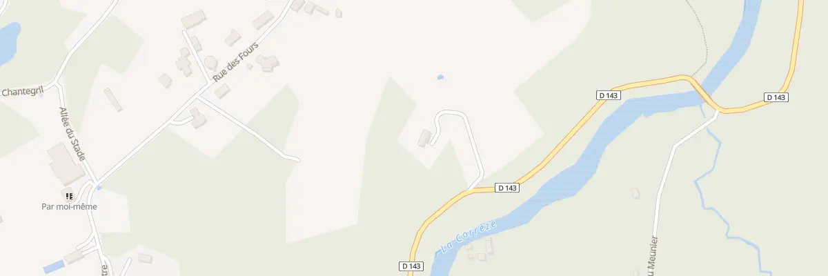 Plan du 1 Bois Vieux à Corrèze