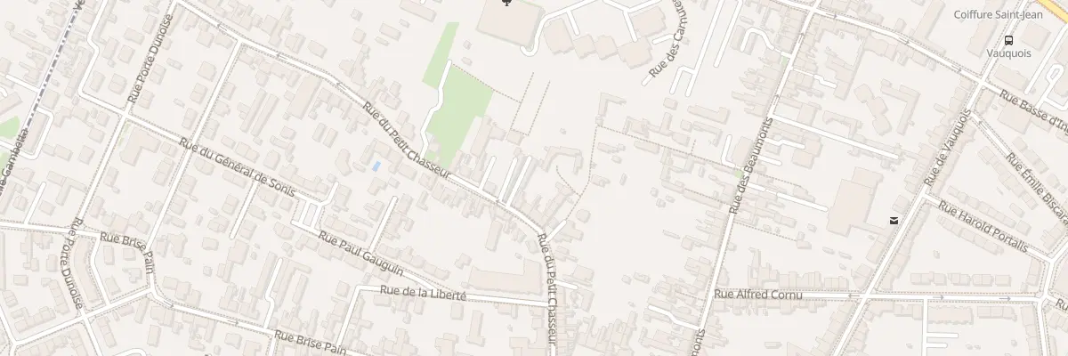 Plan du 40 Rue du Petit Chasseur à Orléans