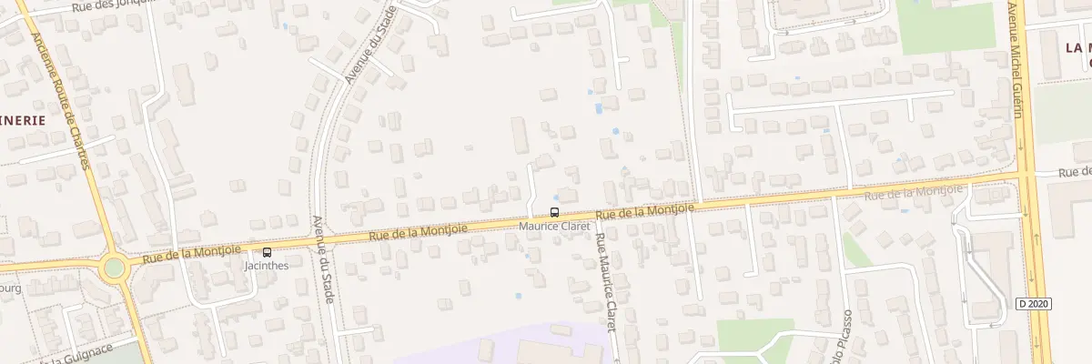 Plan du 424 Rue de la Montjoie à Saran
