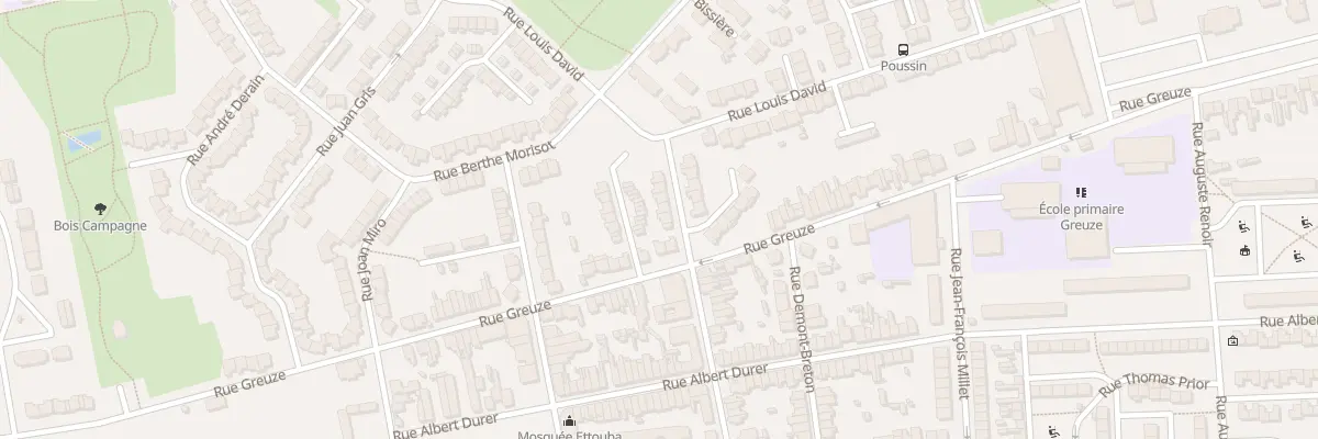 Plan du 259 Rue Vincent à Calais