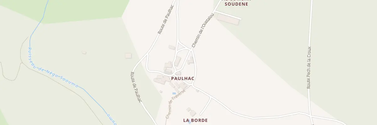 Plan du 5198 Paulhac à Verfeil