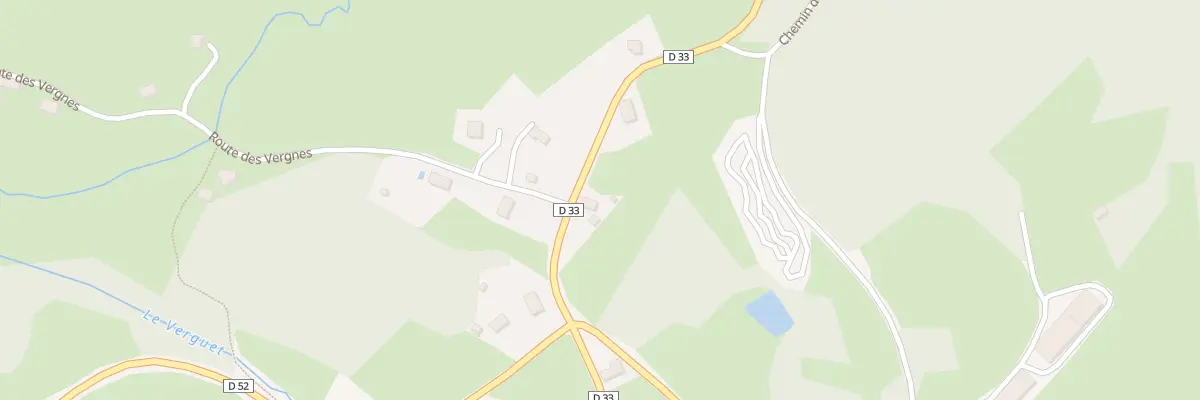 Plan du 1 Rte de Guéret à Savennes