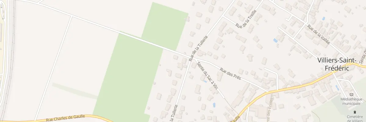 Plan du 17 Rue de la Tuilerie à Villiers-Saint-Frédéric