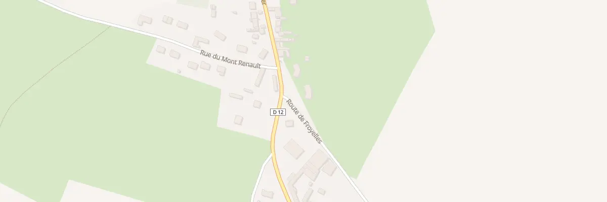 Plan du 1 Rte de Froyelles à Crécy-en-Ponthieu