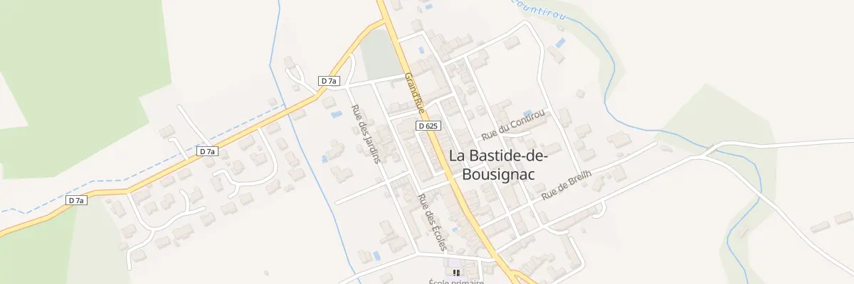 Plan du 6 Rue Grand Rue à La Bastide-de-Bousignac