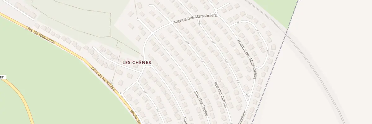 Plan du 11 Rue des Saules à Beynes