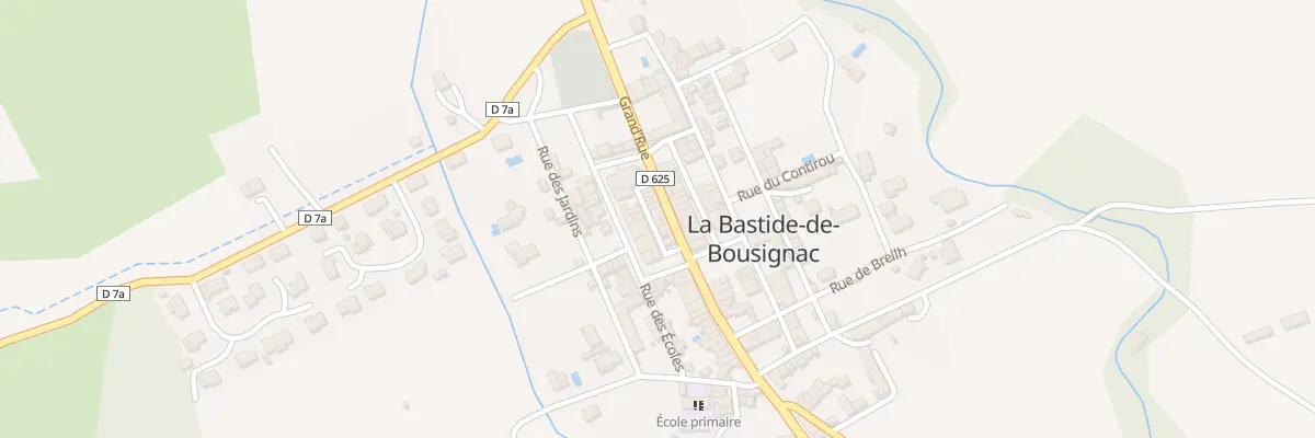 Plan du 8 Rue Grand Rue à La Bastide-de-Bousignac