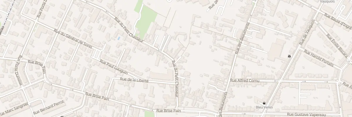Plan du 34 Rue du Petit Chasseur à Orléans