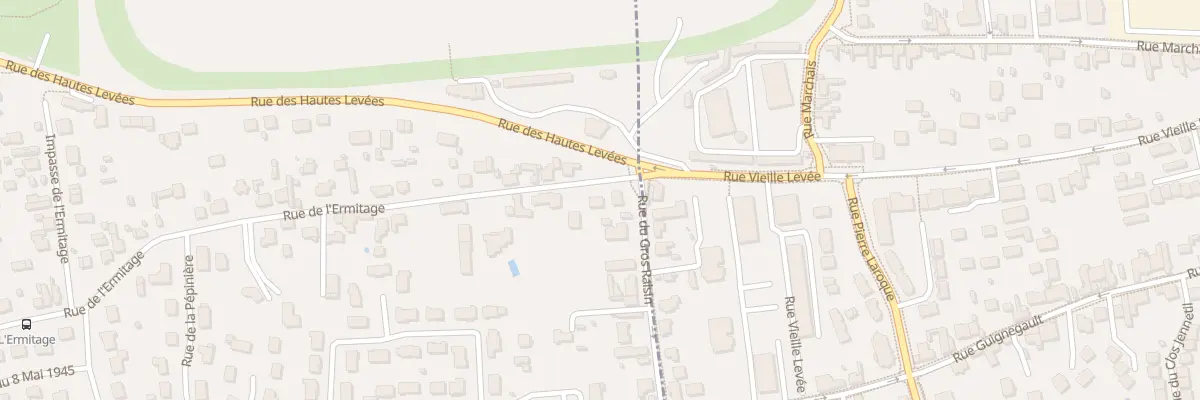 Plan du 1 Rue de l’Ermitage à Saint-Pryvé-Saint-Mesmin