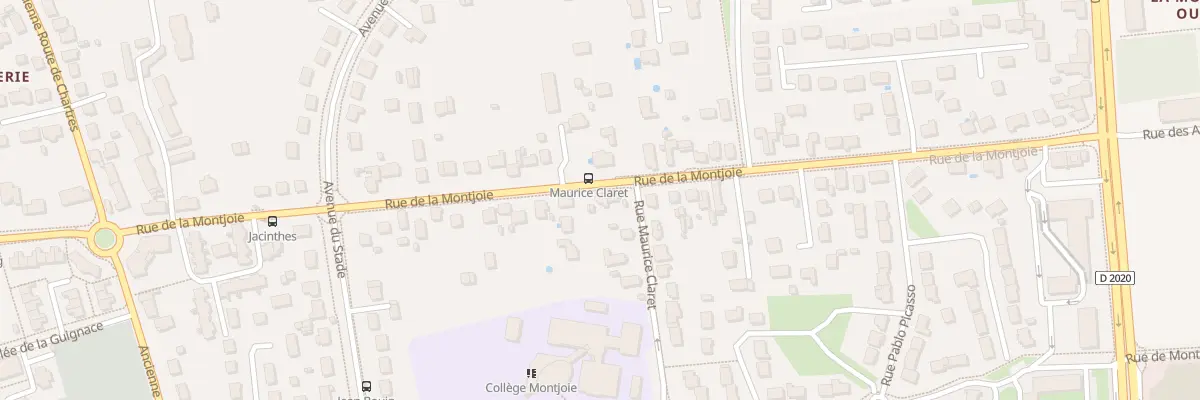 Plan du 419 Rue de la Montjoie à Saran